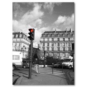 Αφίσα (κυκλοφορία, φώτα, πόλη, δρόμος)